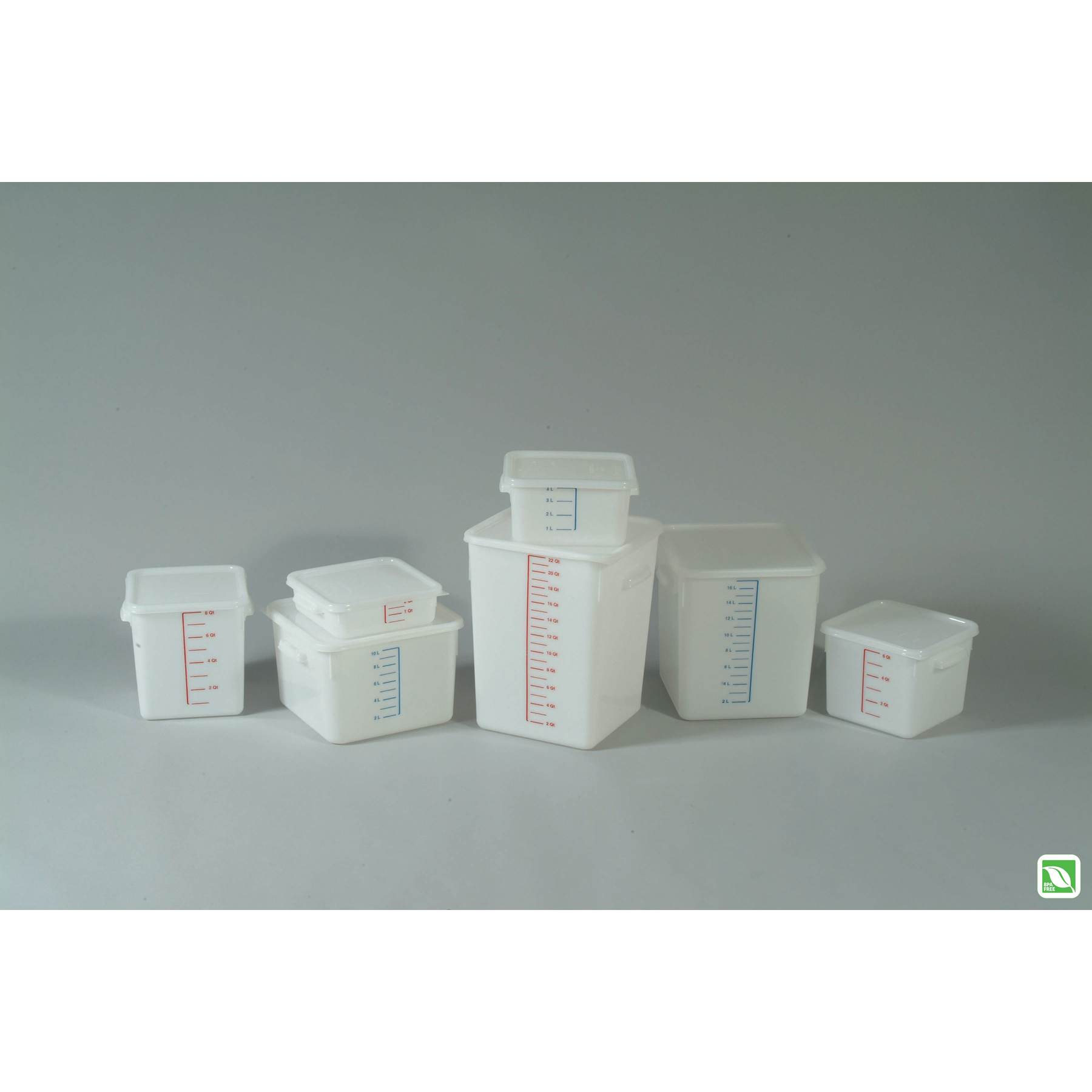 RECIPIENTES CUADRADOS DE POLIETILENO RUBBERMAID 9F0